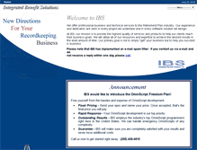 Tablet Screenshot of ibs2.com